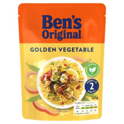 Picture of Bens Express Golden Veg Rice 220g x6